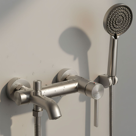 Bateria Wannowa Foster Nikiel Szczotkowany