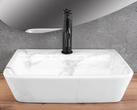 Umywalka Nablatowa Przyścienna Altea Cloudy