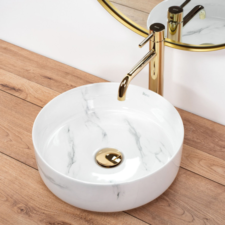 Umywalka Nablatowa Sami Nature Marble