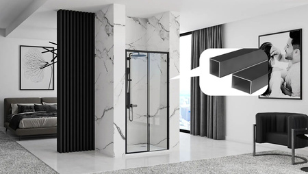 Adapter Poszerzający Do Kabin I Drzwi Solar Rapid Fargo Czarny