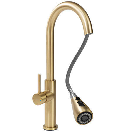 Bateria Kuchenna Nest Złota Szczotkowana