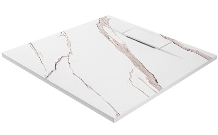 Brodzik Prysznicowy Bazalt Carrara White