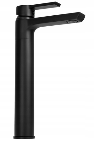 Bateria Umywalkowa  Argus Czarna Wysoka