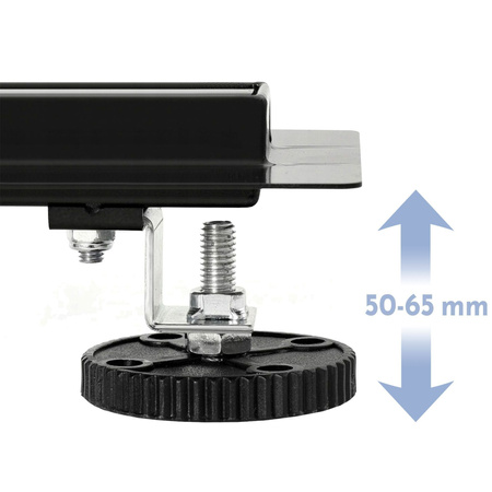Odpływ Liniowy Neox Slim Pro Czarny  360°