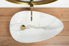 Umywalka Nablatowa Greta 65 Bianco Shiny