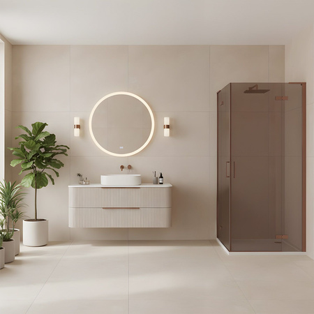 Kabina Prysznicowa Hugo Double Miedź Szczotkowana