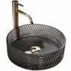 Umywalka Nablatowa Szklana Cristal 35 Black