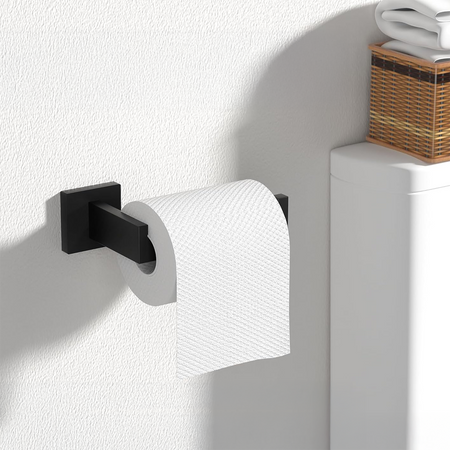 Komplet Wieszaków Łazienkowych Rio Black