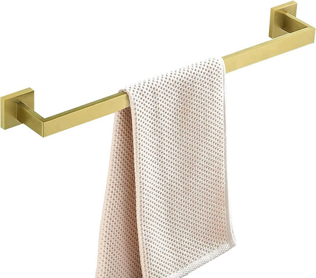 Wieszak Na Ręczniki Jednoramienny 55 cm Erlo 01 Czarny