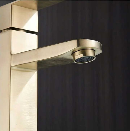 Bateria Umywalkowa Calani Siena Złota Wysoka