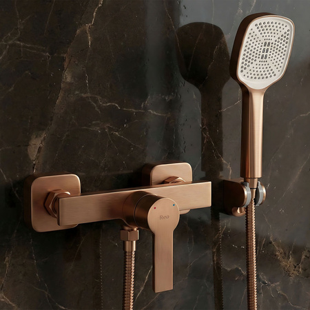 Bateria Prysznicowa Argus Miedź Szczotkowana