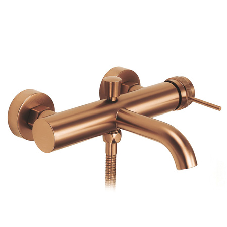 Bateria Wannowa Lungo Grip Miedź Szczotkowana