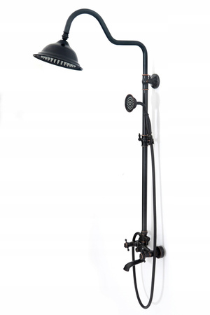 Zestaw Prysznicowy Retro Old Black