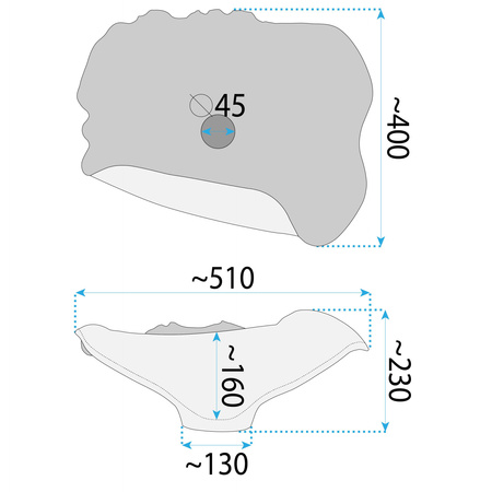 Umywalka Nablatowa Handmade Art 17