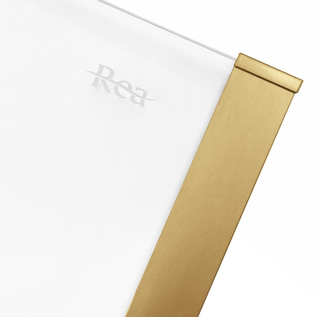 Kabina Prysznicowa Solar Gold Brush 90x90 Złota Szczotkowana