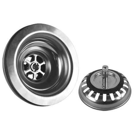 Zlewozmywak Kuchenny Granitowy NELS Black Zestaw