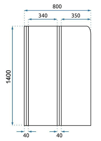 Parawan Nawannowy Agat 80