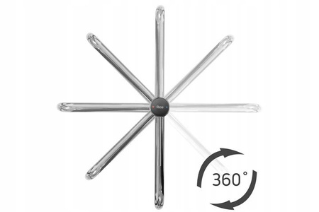 Bateria Umywalkowa Lugano Slim Chrom Wysoka