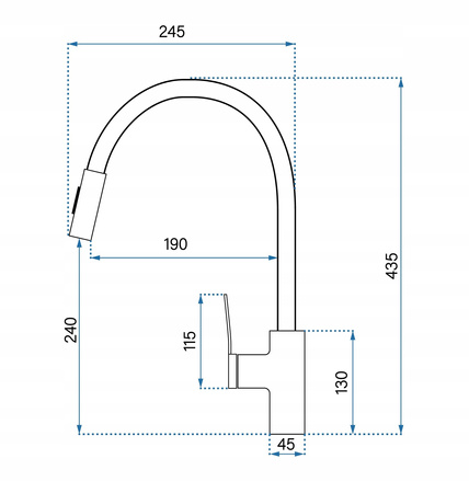 Bateria Kuchenna Soul Złota Szczotkowana Czarna