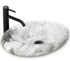 Umywalka Nablatowa Roxy C Stone L.Grey