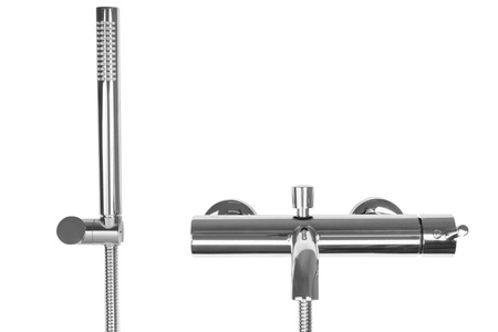 Bateria Wannowa Ścienna Lungo Chrom