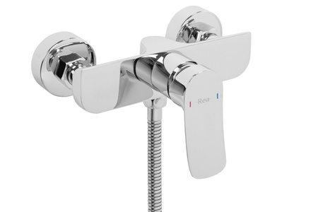 Bateria Prysznicowa Ścienna Dart Chrom