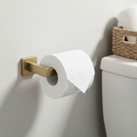 Komplet Wieszaków Łazienkowych Rio Złoto Szczotkowane