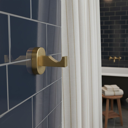 Wieszak Łazienkowy Nico 5905 Złoty Szczotkowany