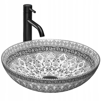 Umywalka Nablatowa Arte 40 Dark Grey