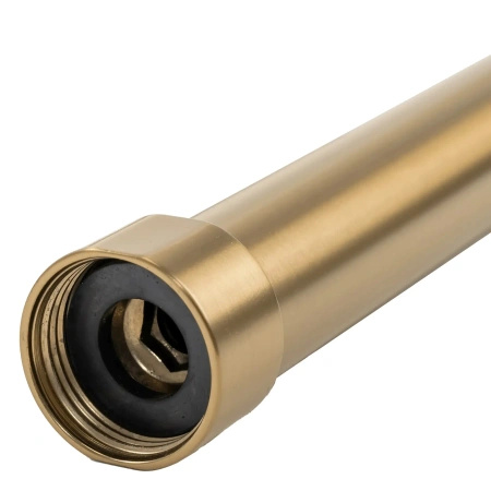 Adapter Przedłużający 50 cm do Zestawu Natryskowego Złoty Szczotkowany