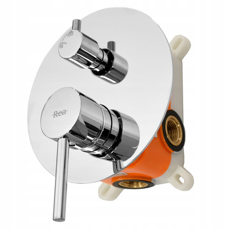 Zestaw Natryskowy Podtynkowy Lungo Chrom