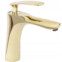 Bateria Umywalkowa Orbit Złota Niska