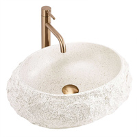 Umywalka Nablatowa Mika Beige 48