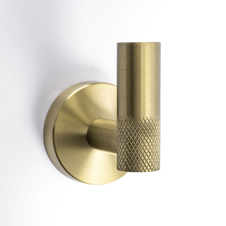 Komplet Wieszaków Łazienkowych Grid Złoto Szczotkowane