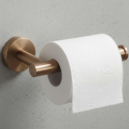 Zestaw Wieszaków Łazienkowych Ari 4 Elementy Miedź Szczotkowana