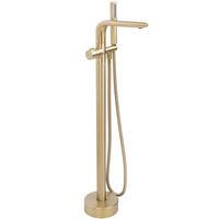 Bateria Wannowa Podłogowa Clark Złoto Szczotkowane