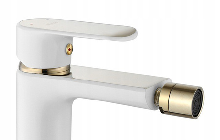 Bateria Bidetowa Bloom Biała Złota