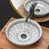 Umywalka Nablatowa Arte 40 Dark Grey