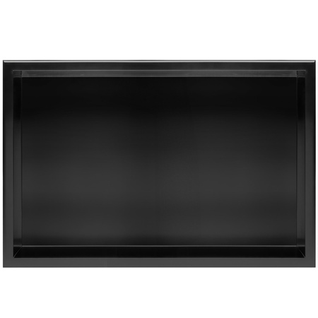 Półka Wnękowa Łazienkowa 30x60 Czarny Mat