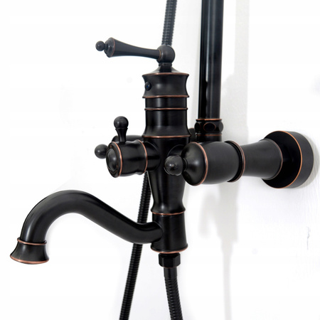 Zestaw Prysznicowy Vintage Old Black