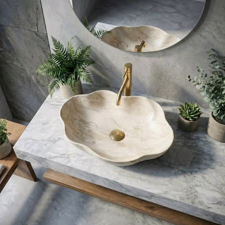 Umywalka Pearl Kallisto - Nablatowa