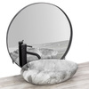 Umywalka Nablatowa Roxy C Stone L.Grey