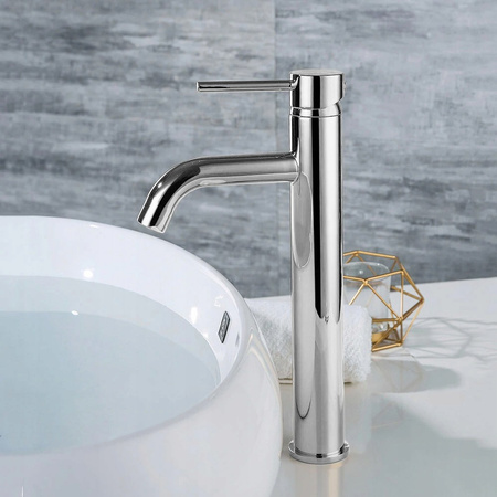 Bateria Umywalkowa Lungo Chrom Wysoka