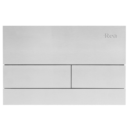 Stelaż Podtynkowy WC K011A-Q + Przycisk Spłukujący Typ T Stal Szczotkowana