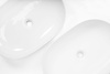 Umywalka Nablatowa Cleo 61 White Mat