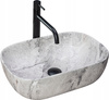 Umywalka Nablatowa Livia Stone Mat
