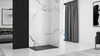 Brodzik Prysznicowy Kamienny Stone Black 90x120 cm