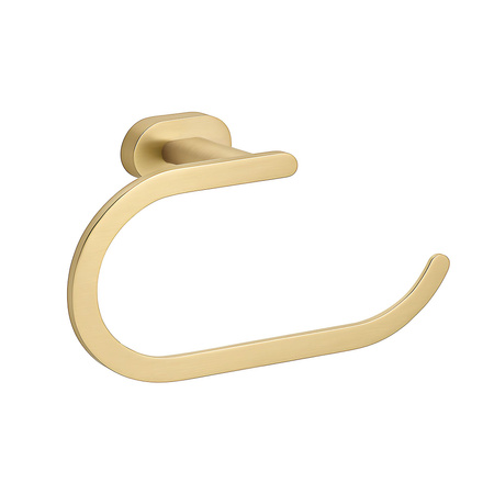 Wieszak Łazienkowy Ścienny Ring Til Złoty Szczotkowany