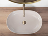 Umywalka Nablatowa Cleo 61 Beige Mat