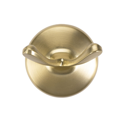 Wieszak Łazienkowy Dwuramienny Złoty